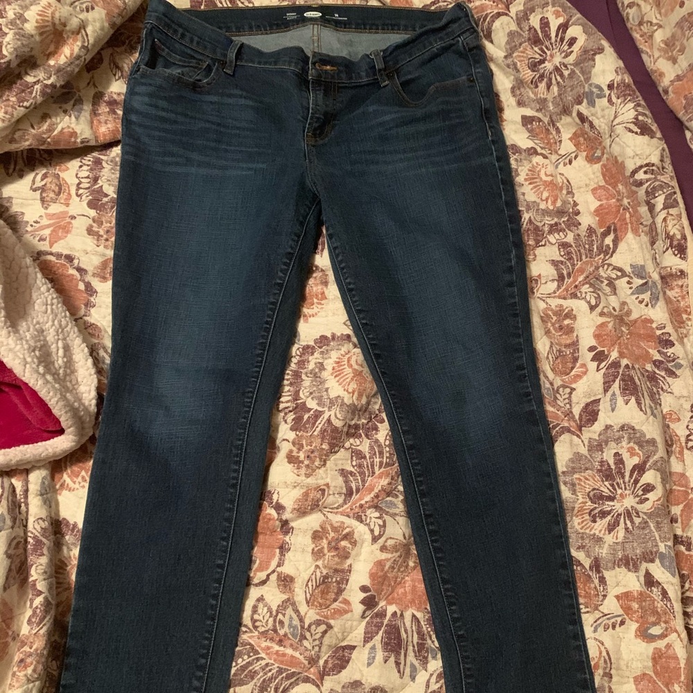 Straight leg jeans